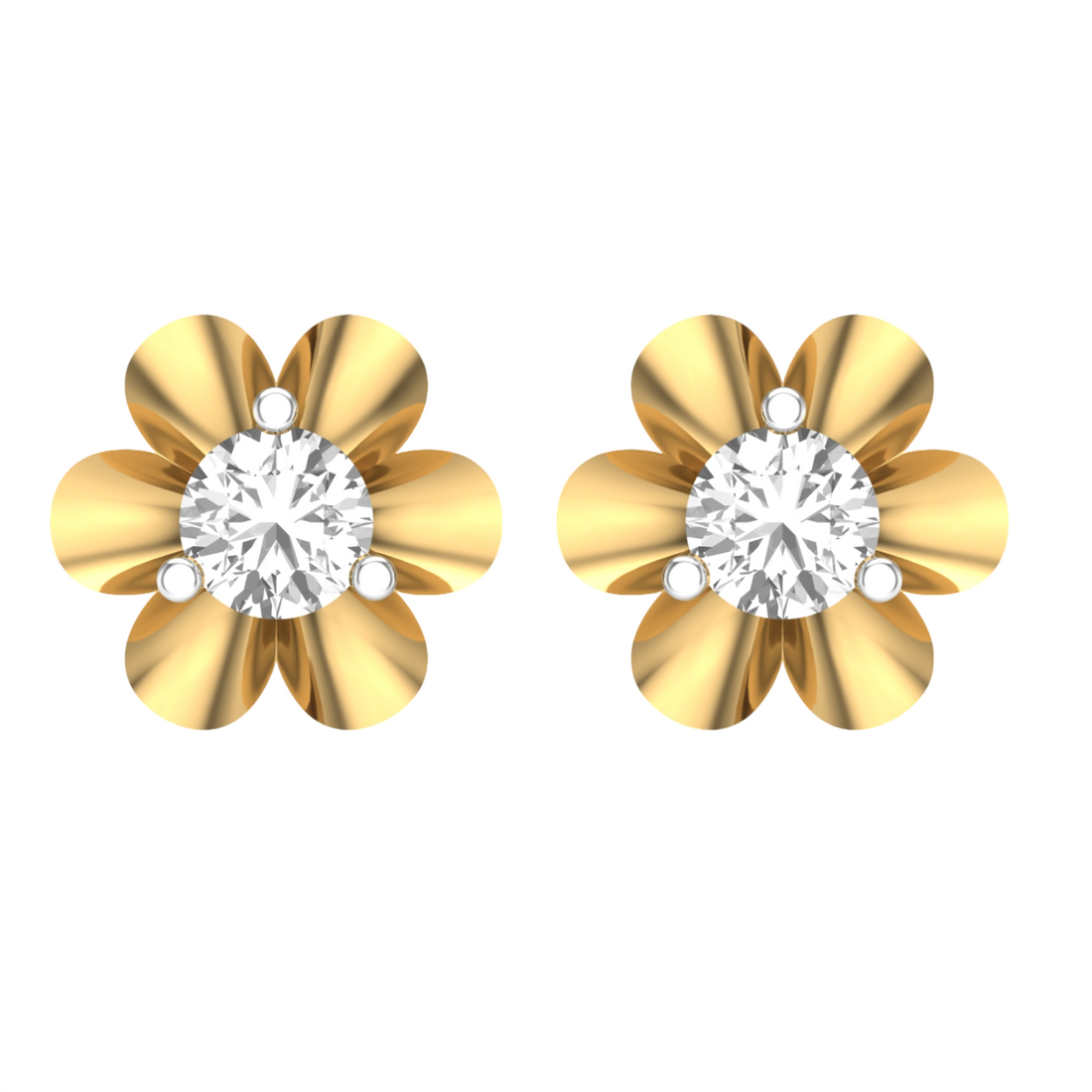Fleur Brilliance Lab Grown Diamond Earrings
