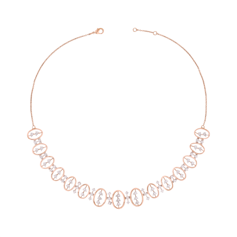 Twinkle Trail Lab Grown Diamond Necklace