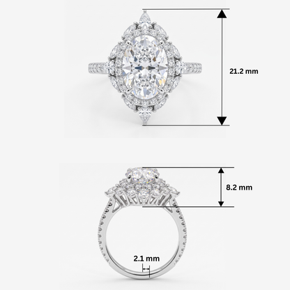 Imperial Starlight Solitaire Lab Grown Diamond Ring