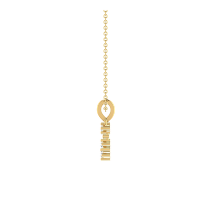 Trinity-Plus Gold Plated Lab Grown Diamond Pendant