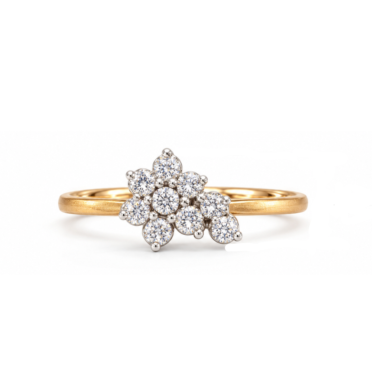 Evora Petal Lab Grown Diamond Ring