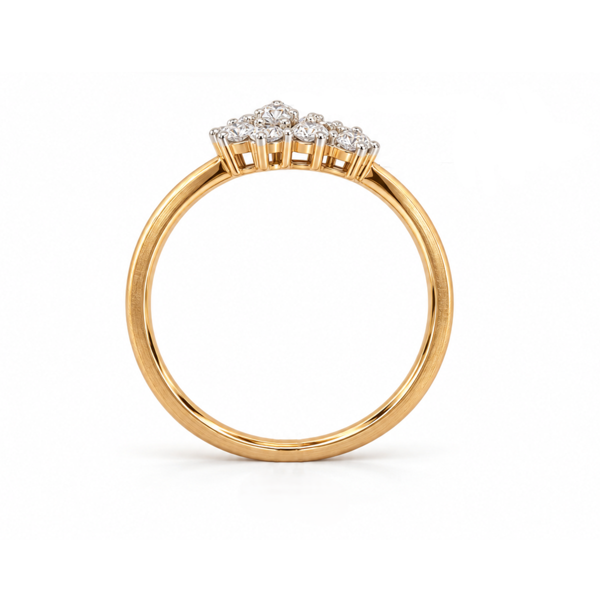Evora Petal Lab Grown Diamond Ring