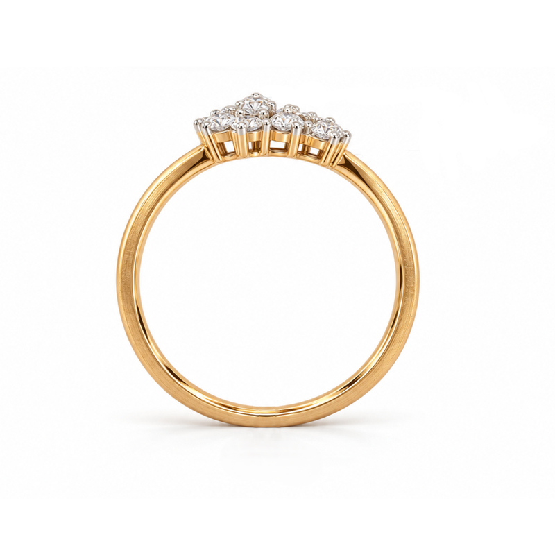 Evora Petal Lab Grown Diamond Ring