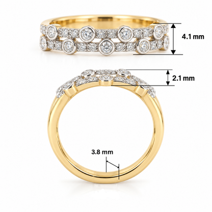 Zarelle Lumina Lab Grown Diamond Ring