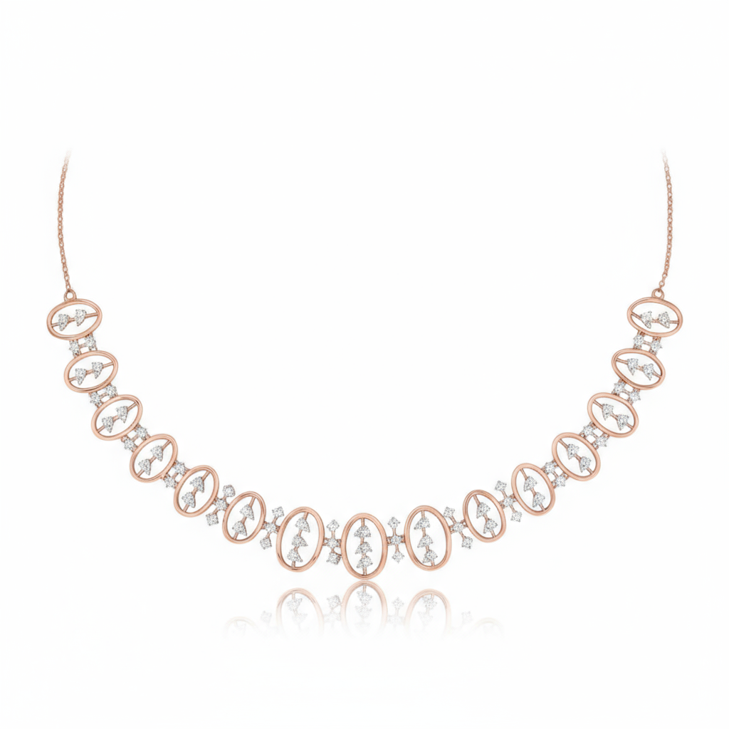 Twinkle Trail Lab Grown Diamond Necklace