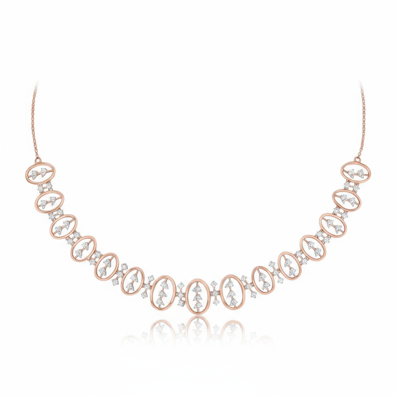 Twinkle Trail Lab Grown Diamond Necklace