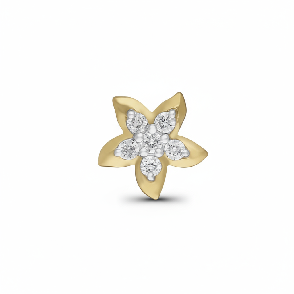 Daisy Glow Lab Grown Diamond Nosepin