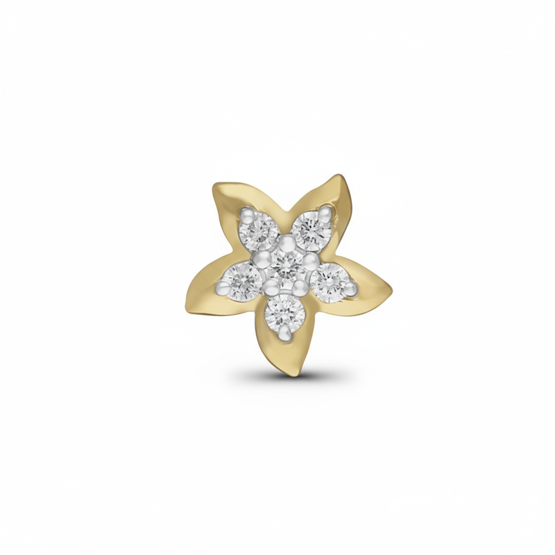 Daisy Glow Lab Grown Diamond Nosepin