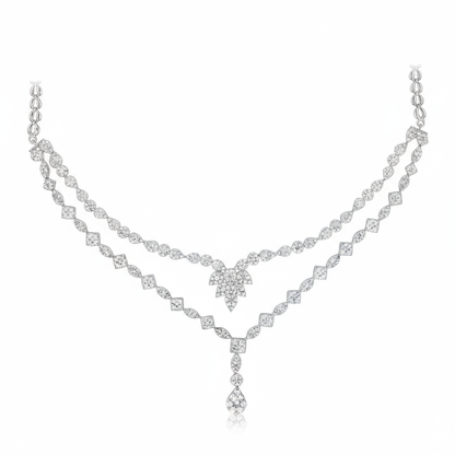 Botanical Glow Lab Grown Diamond Necklace