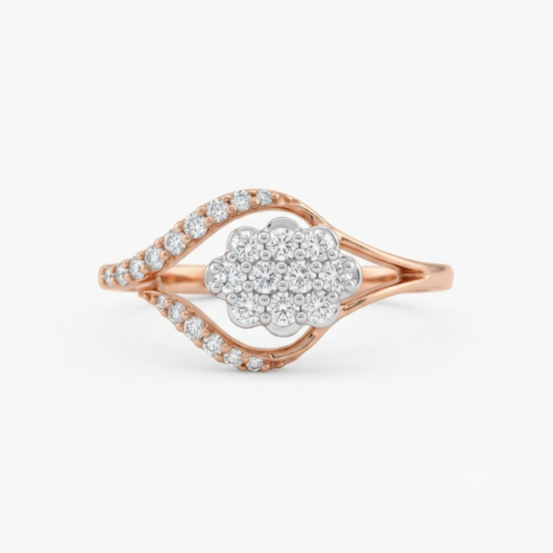 Solenne Bloom Lab Grown Diamond Ring