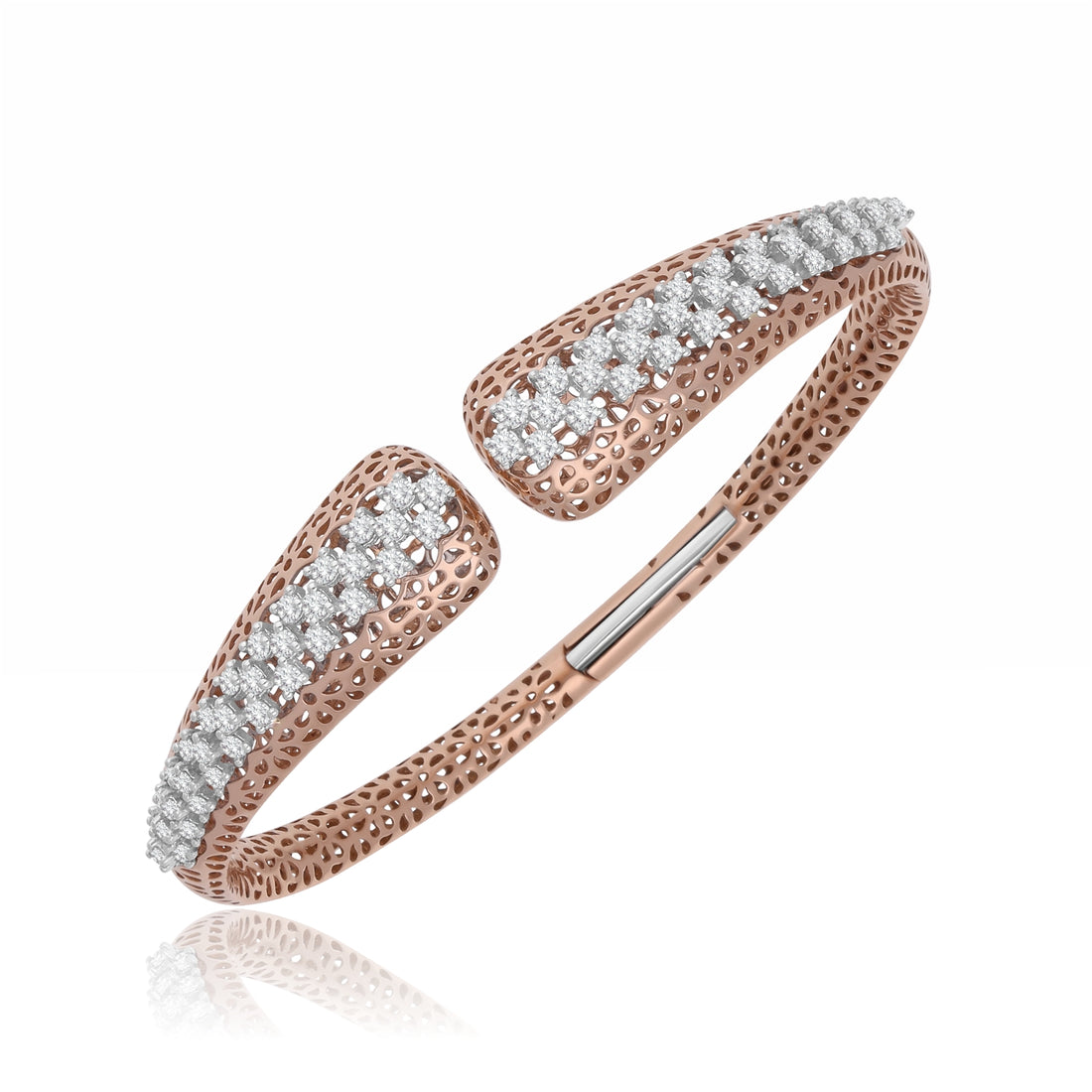 Starlight Embrace Lab Grown Diamond Bangle