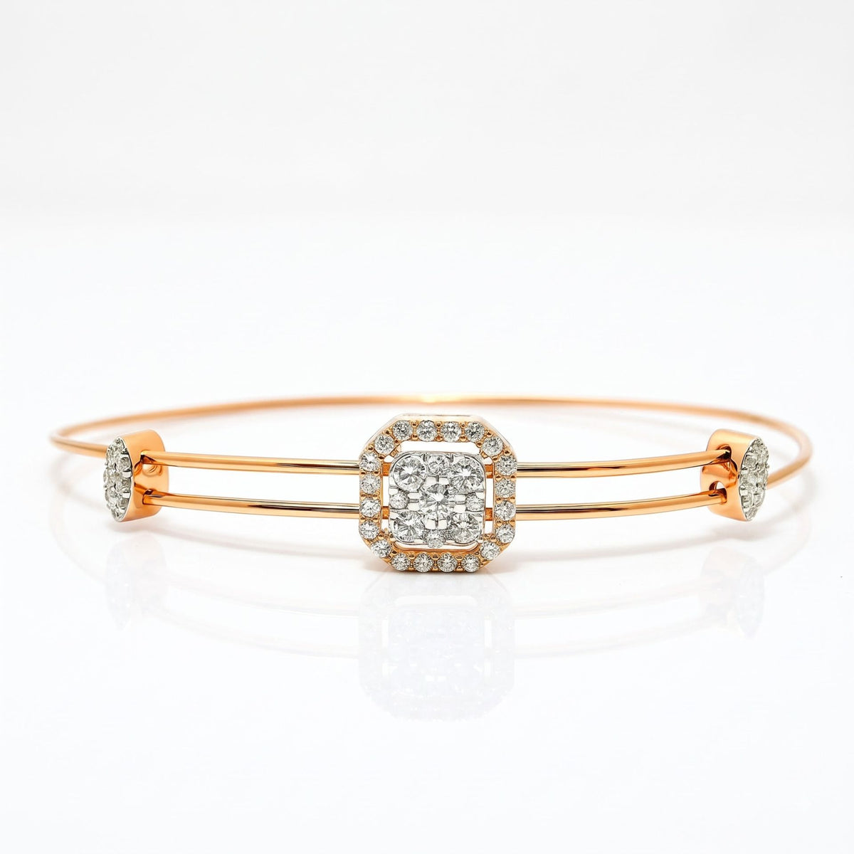 Twilight Glimmer Lab Grown Diamond Bangle