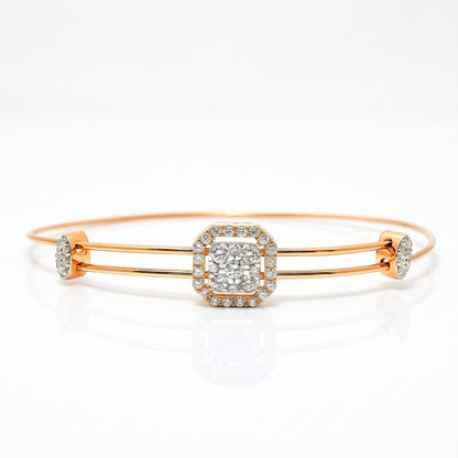 Twilight Glimmer Lab Grown Diamond Bangle