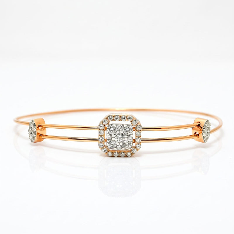 Twilight Glimmer Lab Grown Diamond Bangle