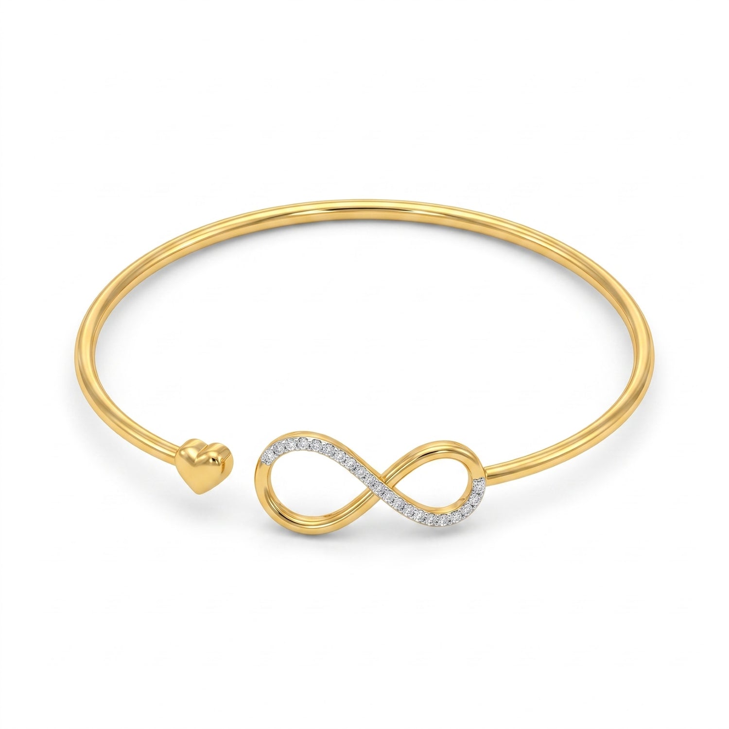 Endless Affection Lab Grown Diamond Bangle