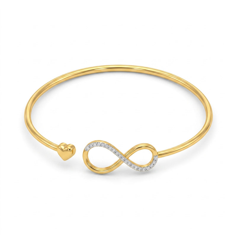 Endless Affection Lab Grown Diamond Bangle