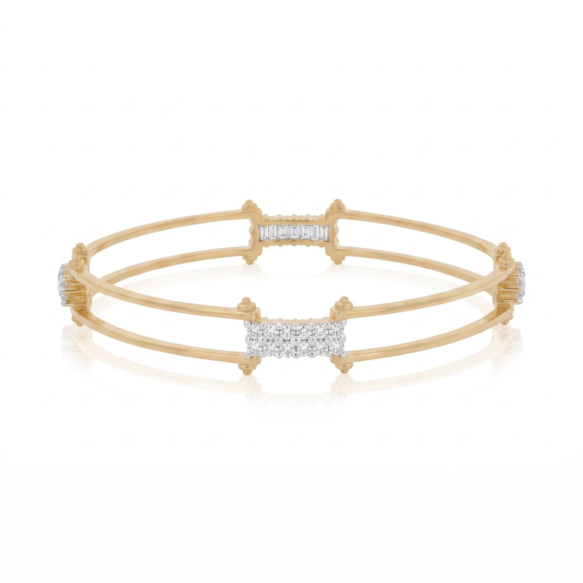 Urban Trails Lab Grown Diamond Bangle