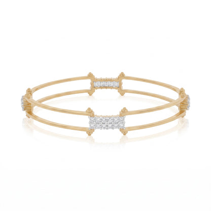 Urban Trails Lab Grown Diamond Bangle