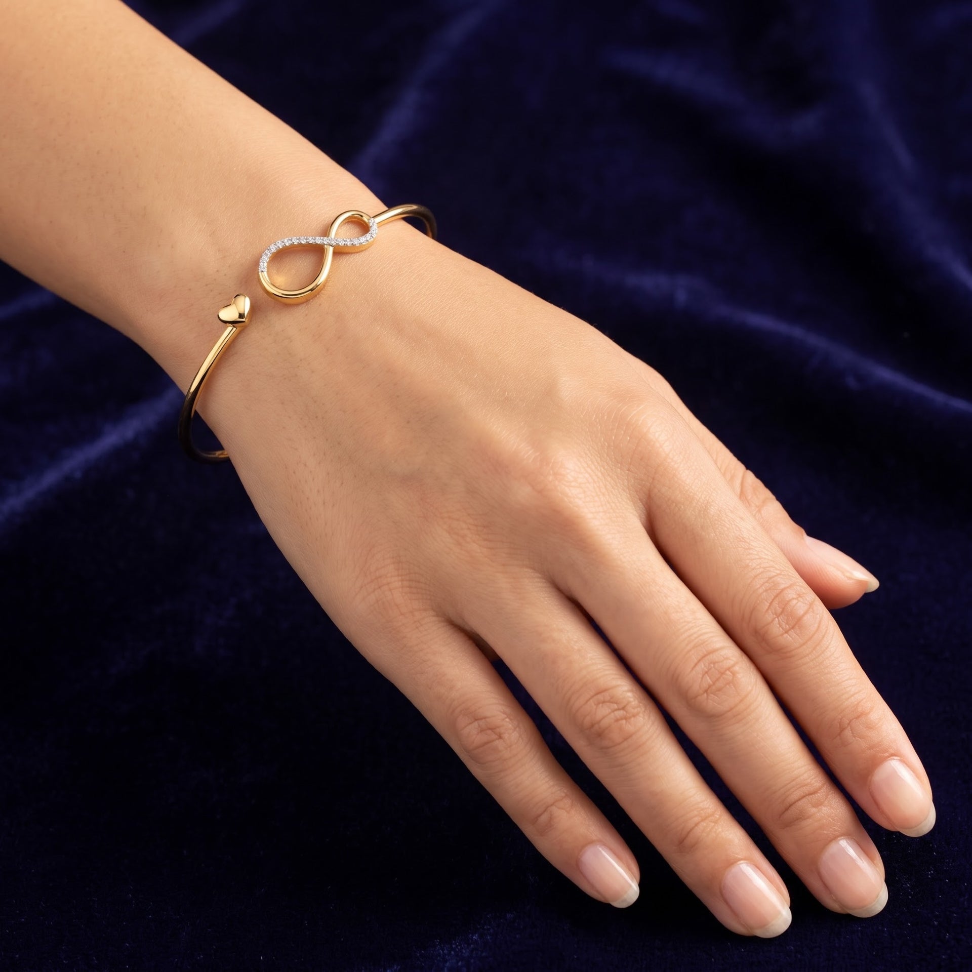 Endless Affection Lab Grown Diamond Bangle