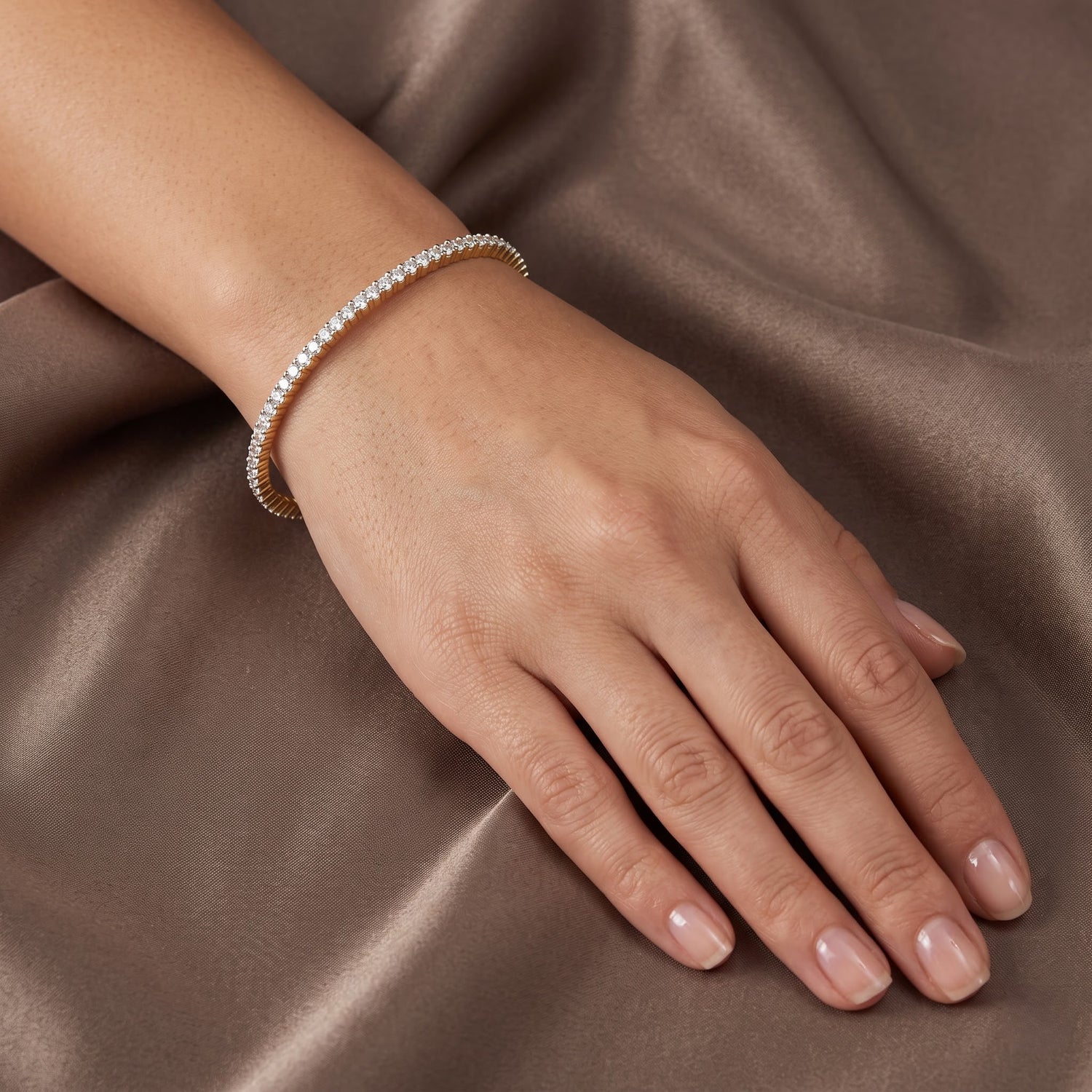 Purelight Array Lab Grown Diamond Bangle