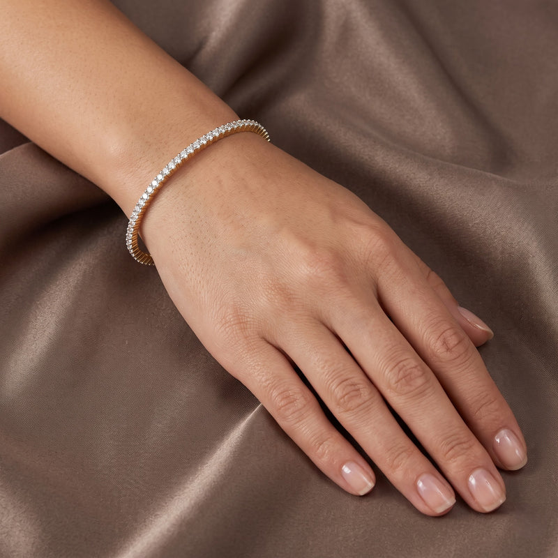 Purelight Array Lab Grown Diamond Bangle