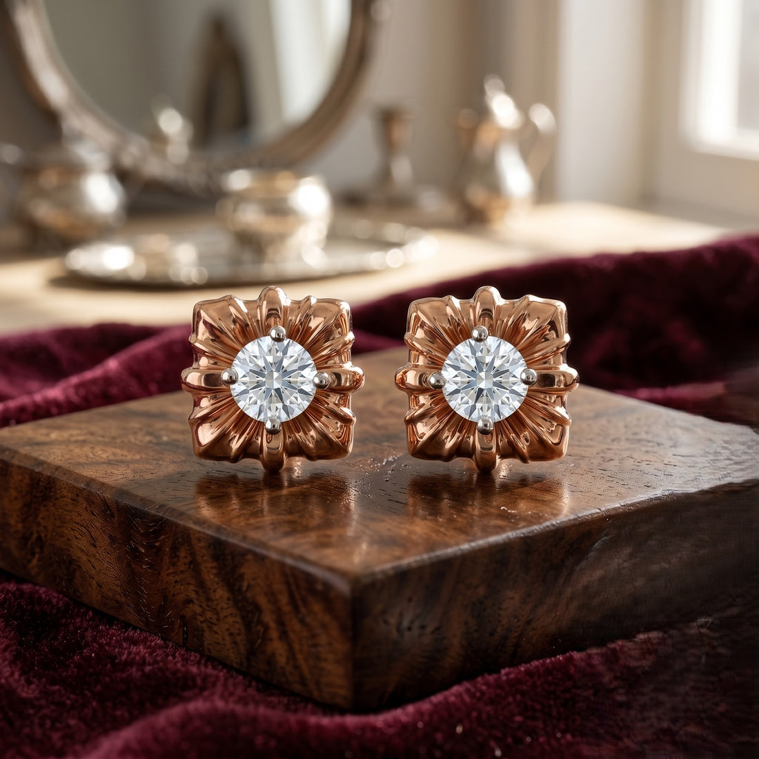 Bellaro Shine Lab Grown Diamond Earrings