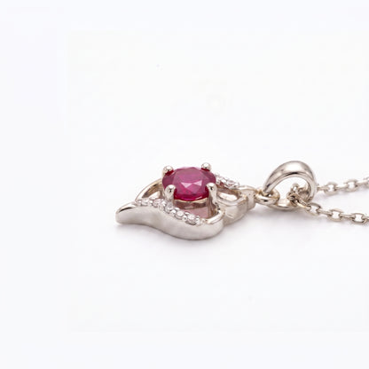 Centricity Platinum Plated Lab Grown Diamond Pendant