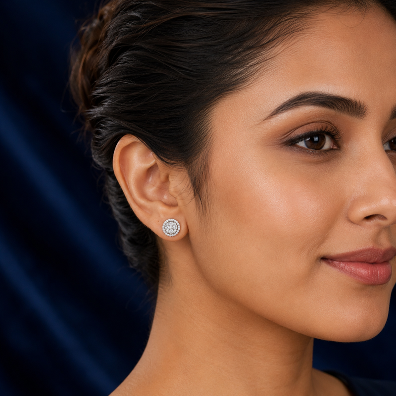 Divine Cirque Lab Grown Diamond Earrings