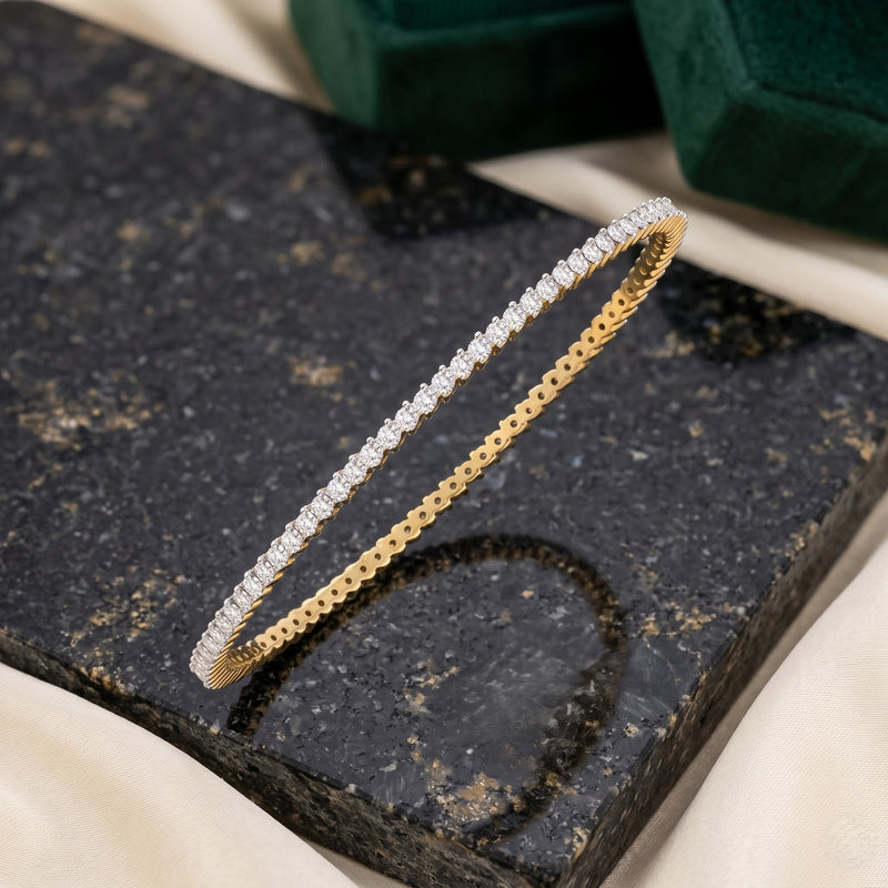 Constant Glow Lab Grown Diamond Bangle