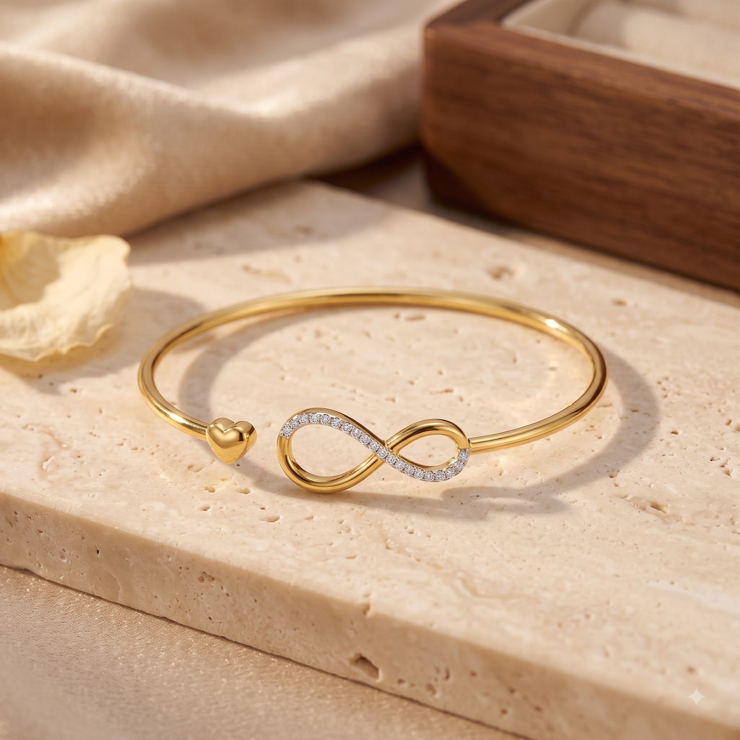 Endless Affection Lab Grown Diamond Bangle