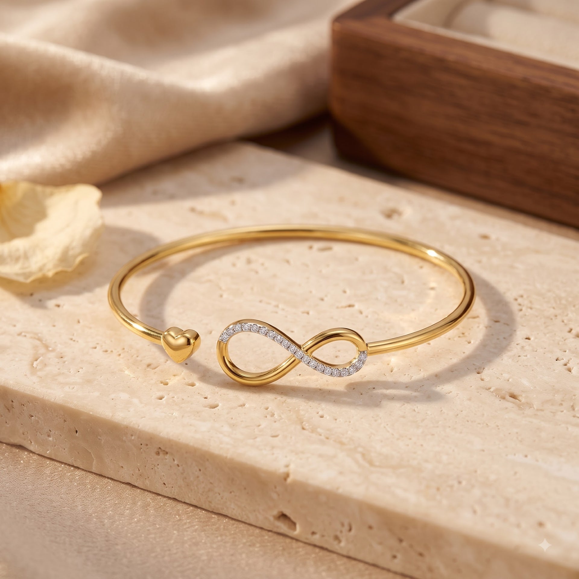 Endless Affection Lab Grown Diamond Bangle