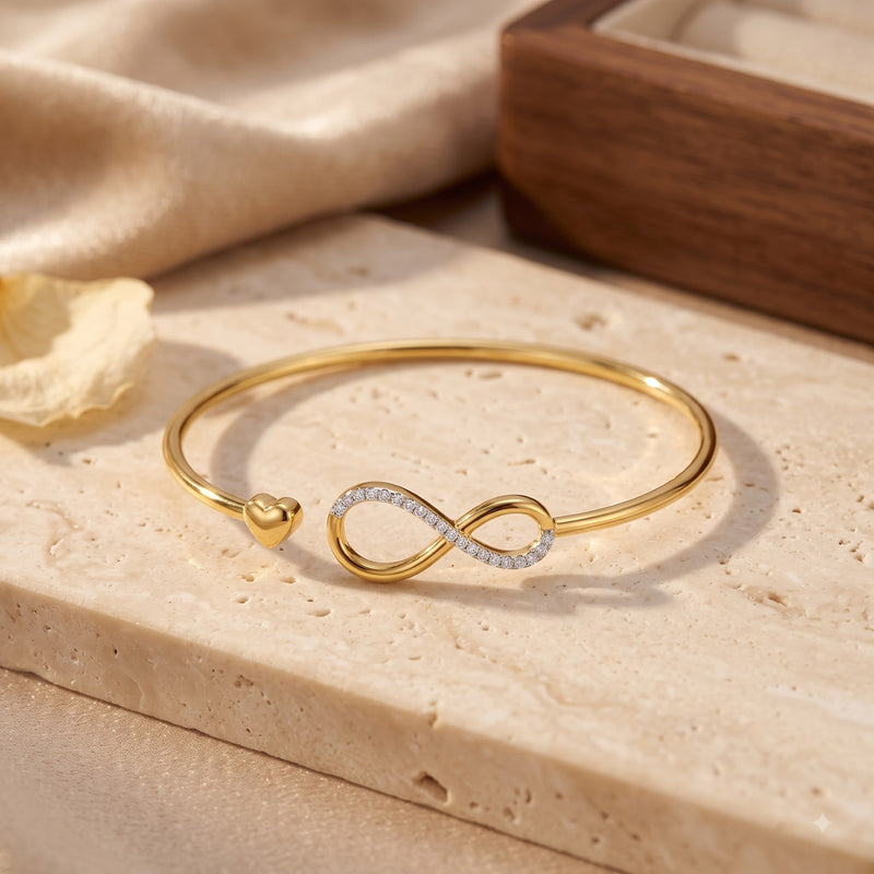 Endless Affection Lab Grown Diamond Bangle
