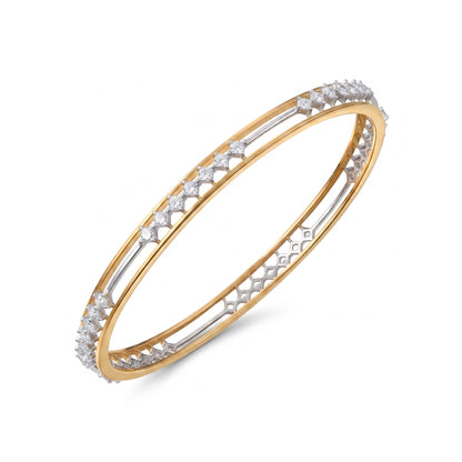 StellarTrace Lab Grown Diamond Bangle