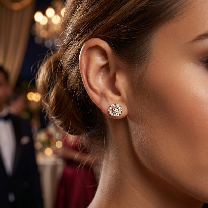 A close-up of a woman&