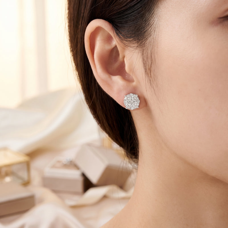 A close-up of a woman&