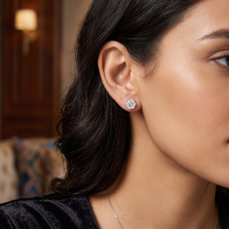 A close-up of a woman&
