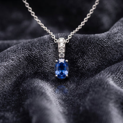 Vionna Halo Platinum Plated Lab Grown Diamond Pendant