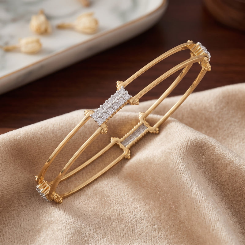 Urban Trails Lab Grown Diamond Bangle