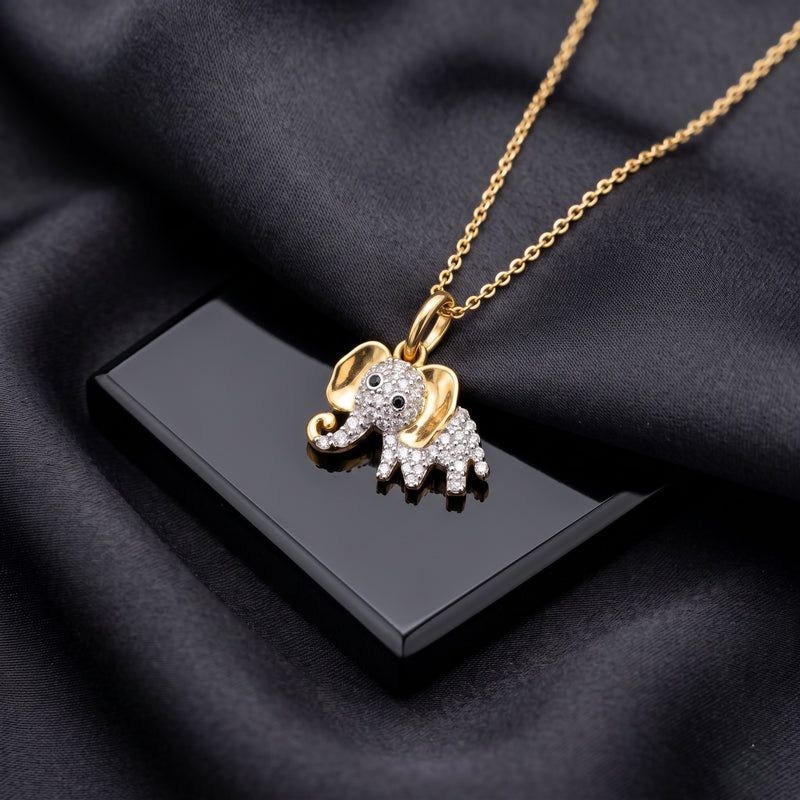 Veyra Tusker Lab Grown Diamond Pendant