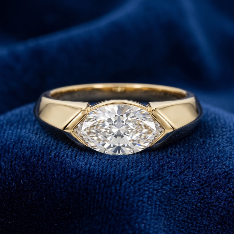 Veyra Solitaire Lab Grown Diamond Ring