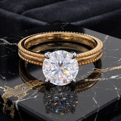Virelle Classic Solitaire Lab Grown Diamond Ring