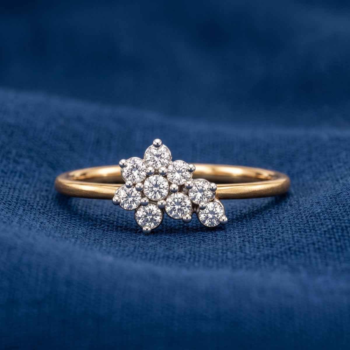 Evora Petal Lab Grown Diamond Ring
