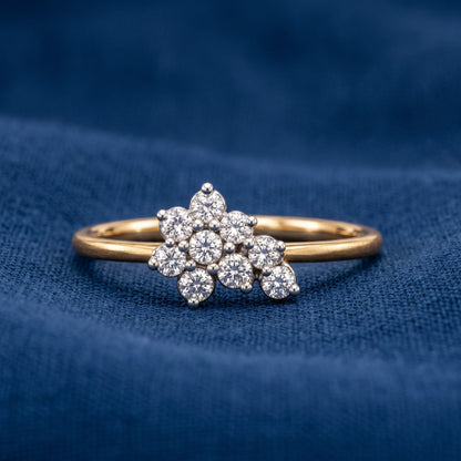Evora Petal Lab Grown Diamond Ring