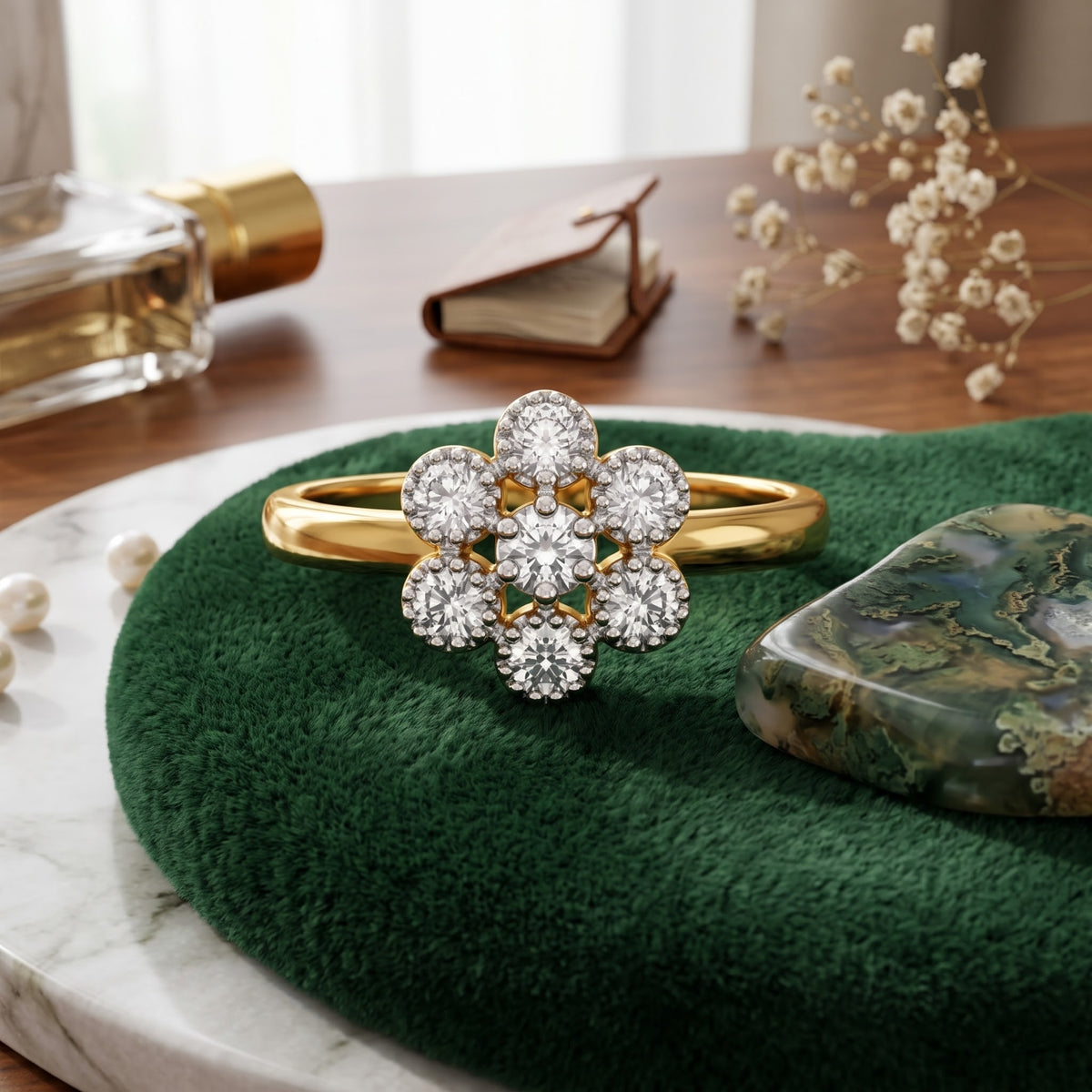 Elira Bloom Lab Grown Diamond Ring