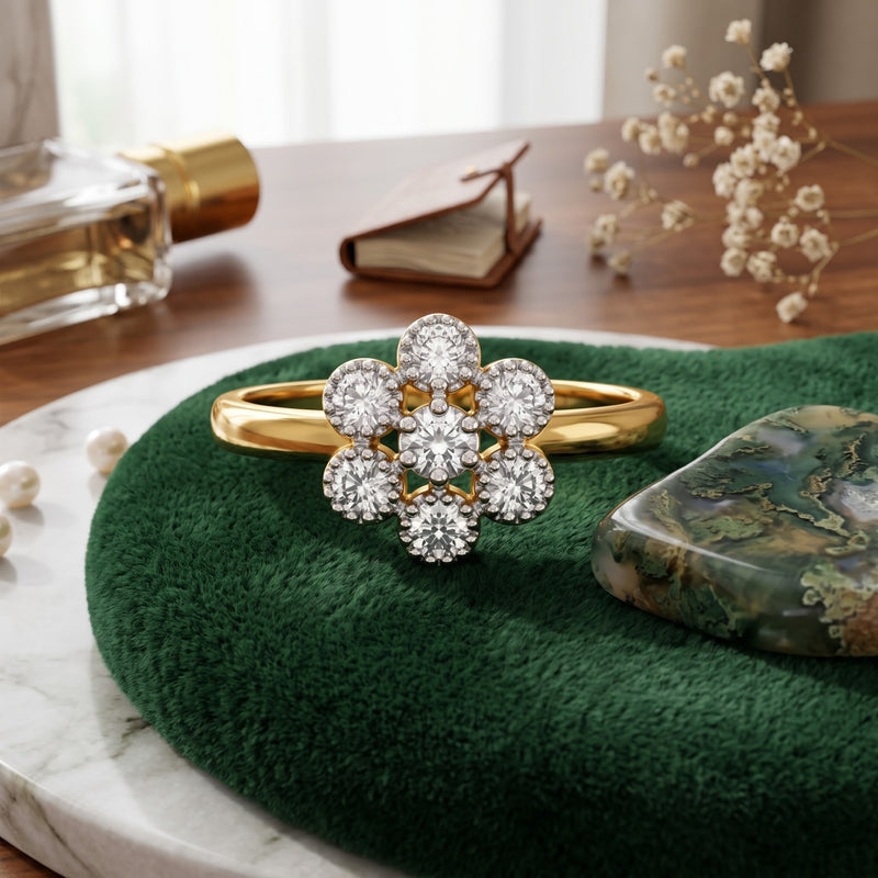Elira Bloom Lab Grown Diamond Ring