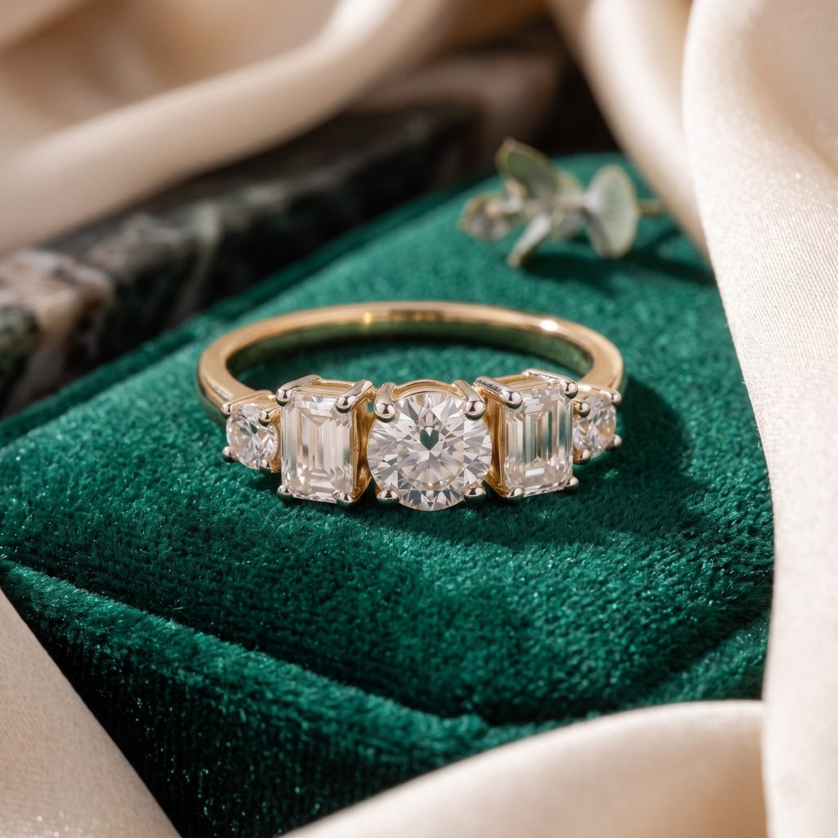 Solenne Grand Lab Grown Diamond Ring