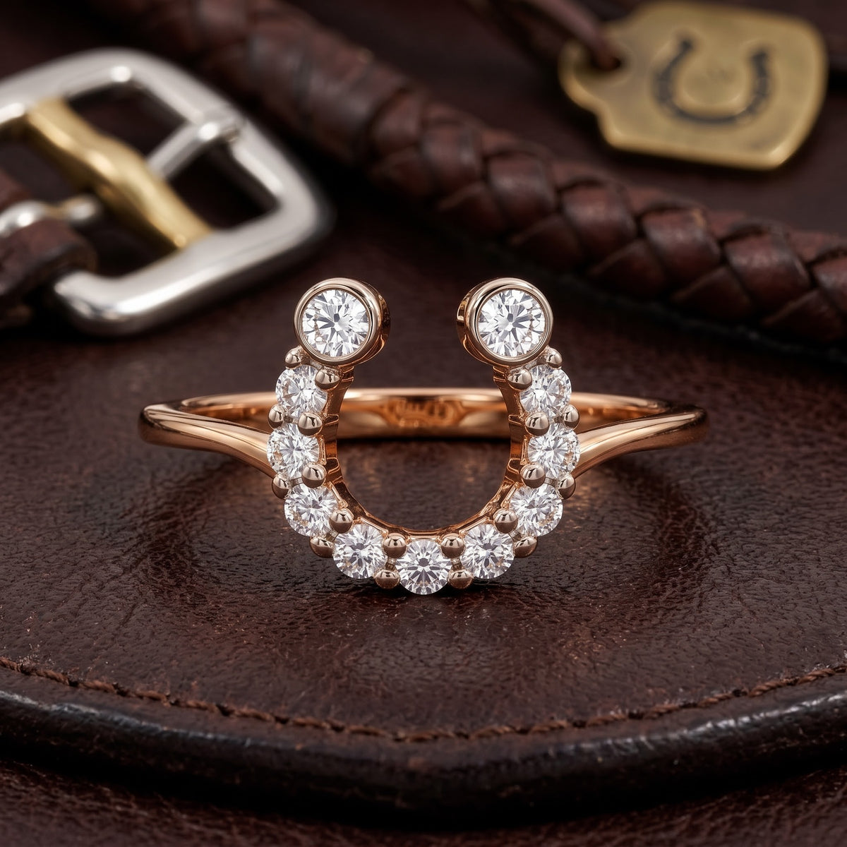 Elara Arc Lab Grown Diamond Ring