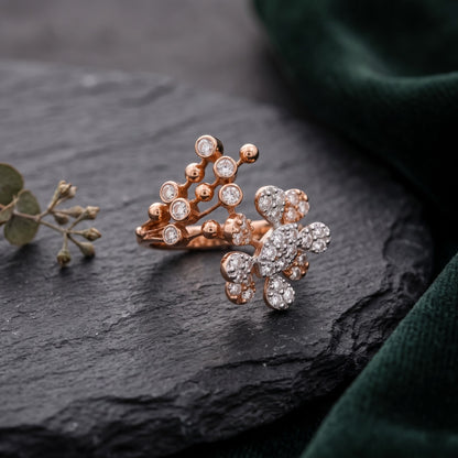 Serelle Botanical Lab Grown Diamond Ring
