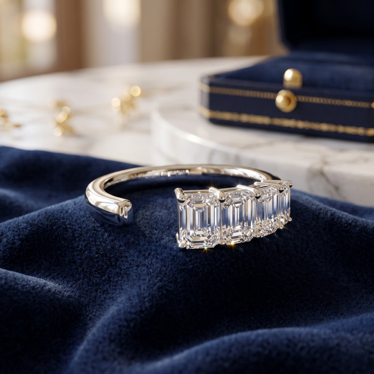 Avelisse Fourfold Lab Grown Diamond Ring