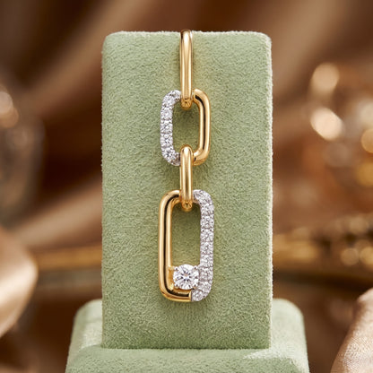 Infinity Pair Glow Lab Grown Diamond Pendant